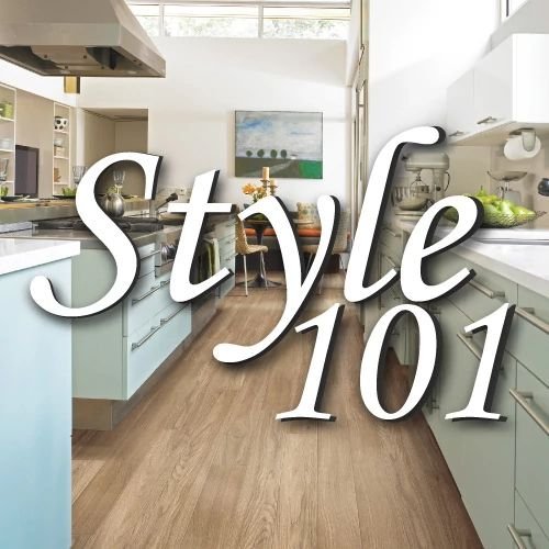 Style 101 cover image of a kitchen with hardwood flooring from C G Interiors in San Leandro, CA
